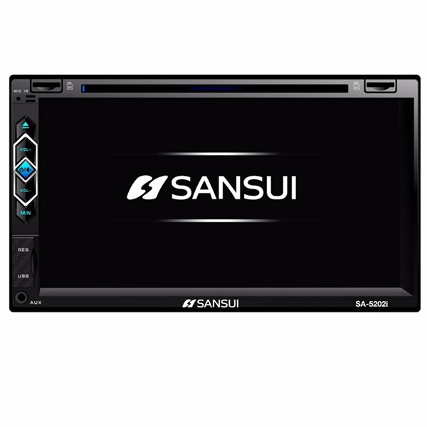 Sansui Headunit TAPE MOBIL SA 5202 i Double Din DVD MirrorLink