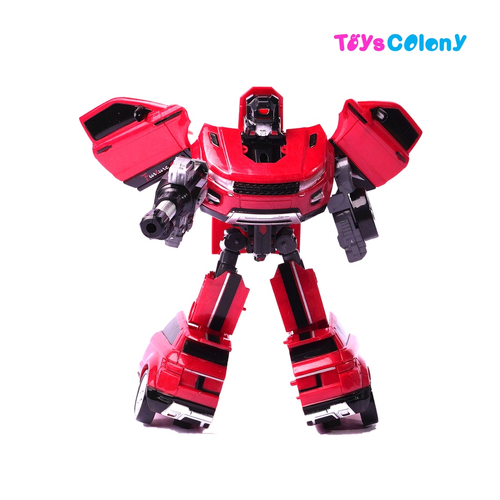 ROBOT MAINAN ANAK / Car Robot Deformation Rage Flames-G