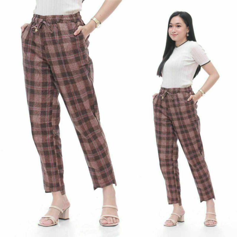 Celana Wanita Baggypants Square Import / Celana Panjang Wanita / Celana Wanita