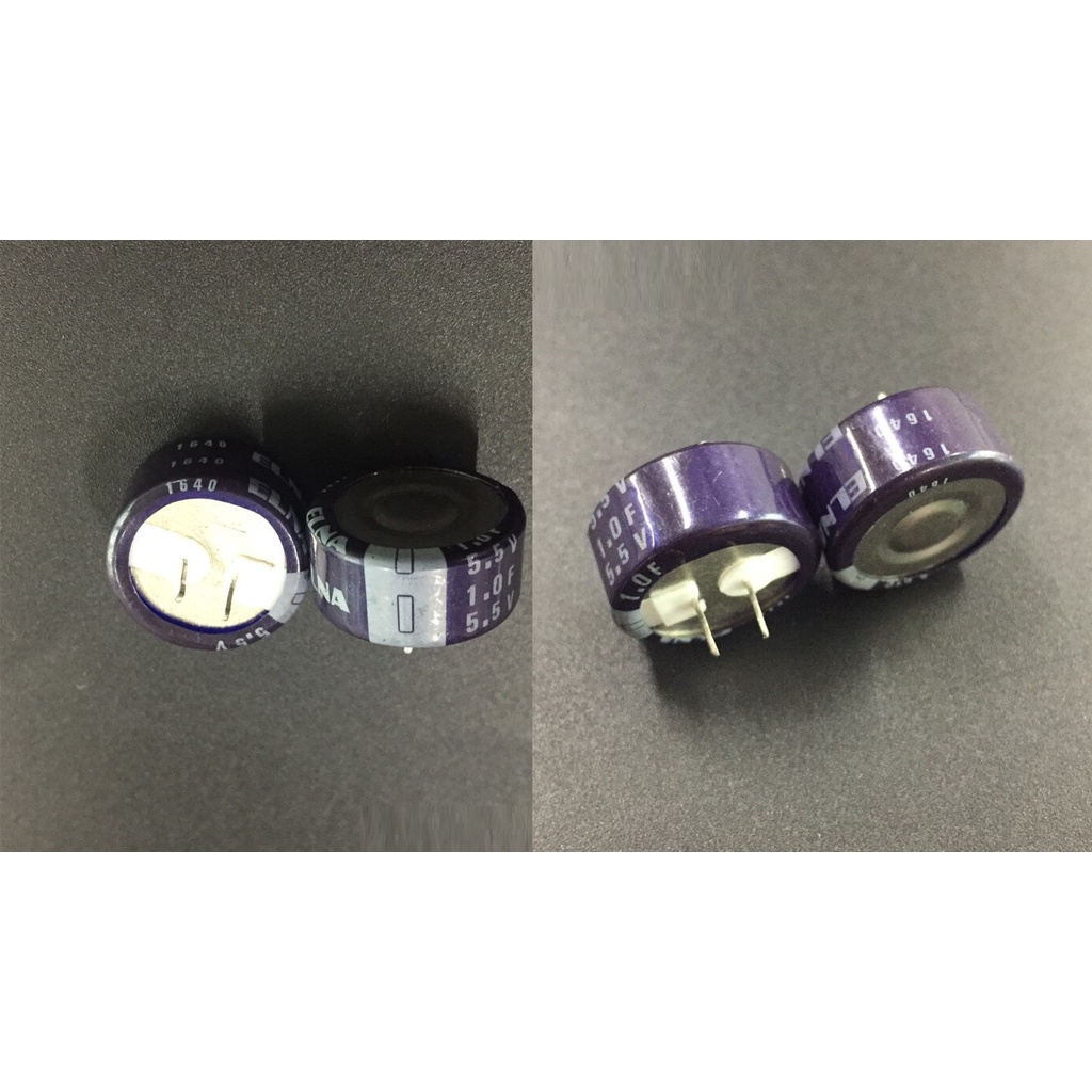 Original 1uf 5.5V 1uf 5.5V1uf 1uf5.5V ELNA DHL 21.5x9.5mm 5.5V1F Super Farad Capacitor Mantaaabbbbbb