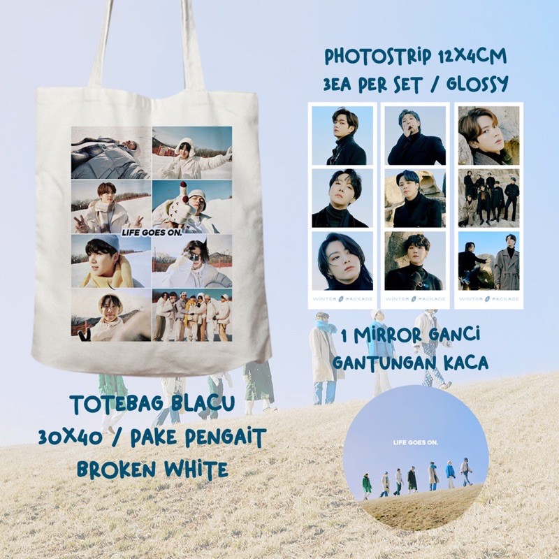 BTS WINTER PACKAGE PACK PAKET LENGKAP FANKIT BANGTAN