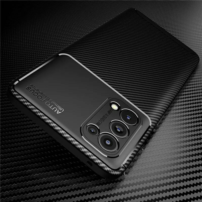 Case Oppo Reno 6 / 6 Pro / 7 8 4G 5G Z 7Z 8Z Softcase Carbon Autofocus Original