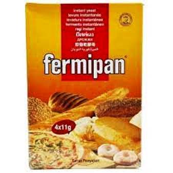 

Ragi Instan Cap Fermipan 1kotak isi 4x11gr / 44gr