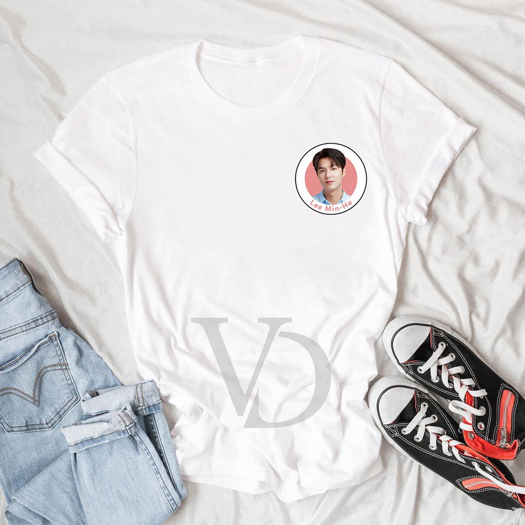 LEE MIN HO kaos korea / baju actor korea / t shirt murah/ oversized tee