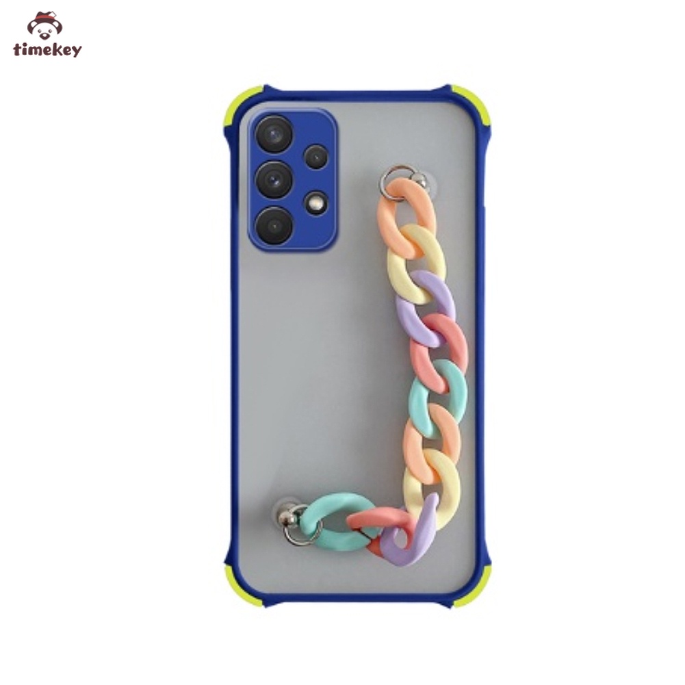 HW Crossbody Necklace Strap Lanyard Cord Silicone Phone Case Shockproof Soft Protection Back Cover