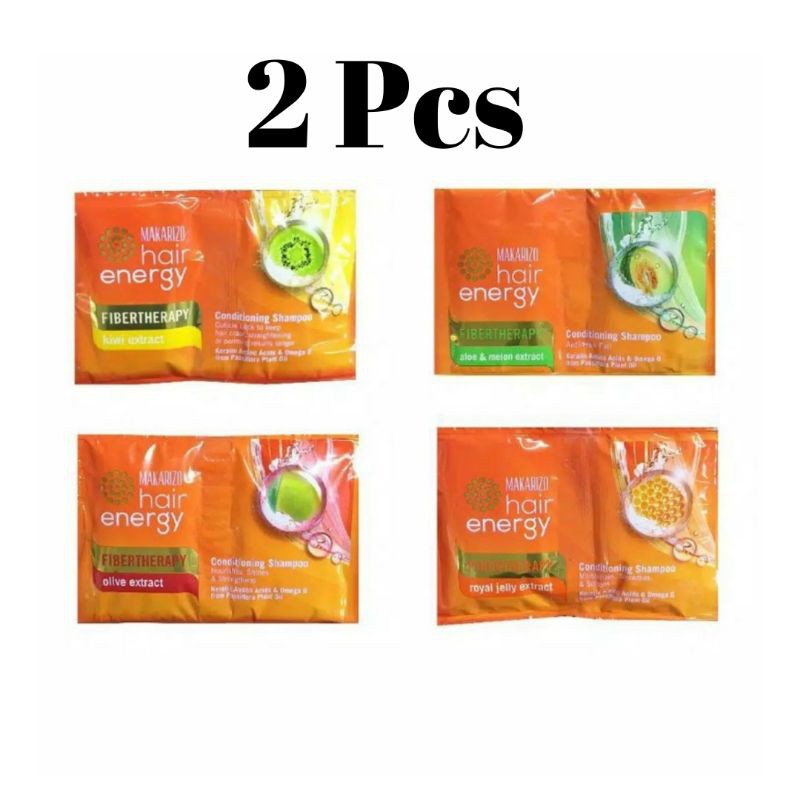 [Checkout Rp 1.000] MAKARIZO Hair Energy Conditioning Shampoo 10ml Sachet isi 2EA