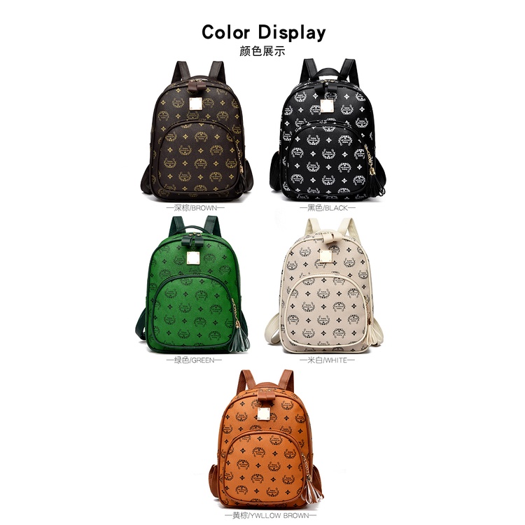 ( 2PC 1KG ) GTBI998876975 New Arrival  !!!  Tas  Ransel Wanita Import  Tas Backpack  Terbaru