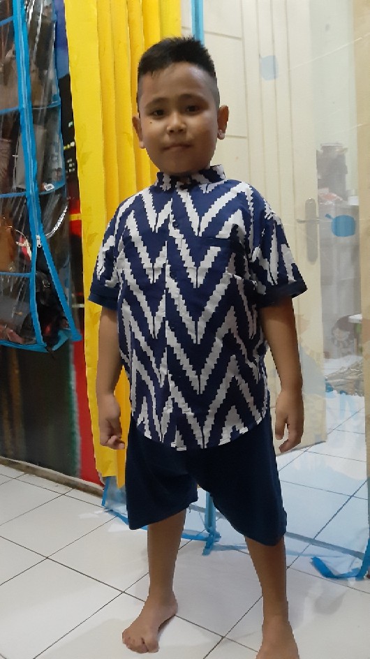 Po Batik Anak Dan Dewasa (garutan, Sogan Dan Wonogiren)