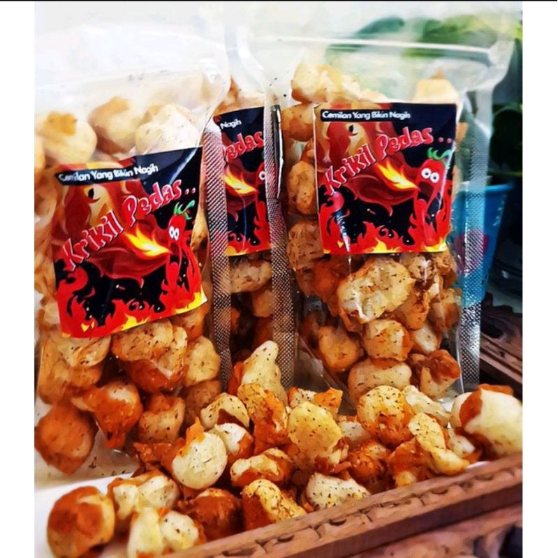 

Kerupuk pedas (krikil pedas)