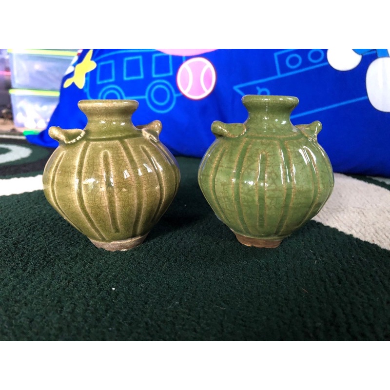 Cupu Kramik Kuno Peninggalan Asli Dinasti Song Garis Garis