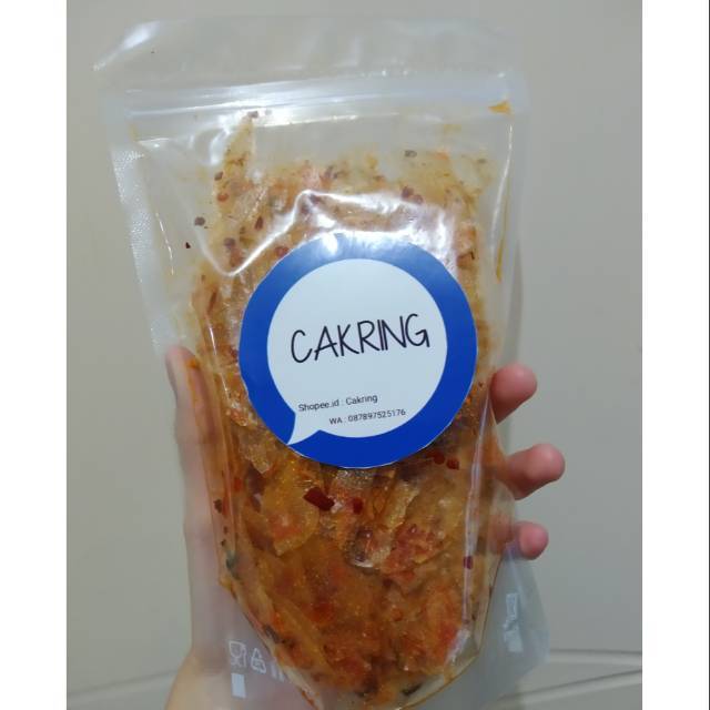 

Keripik kaca rasa pedas 100gram