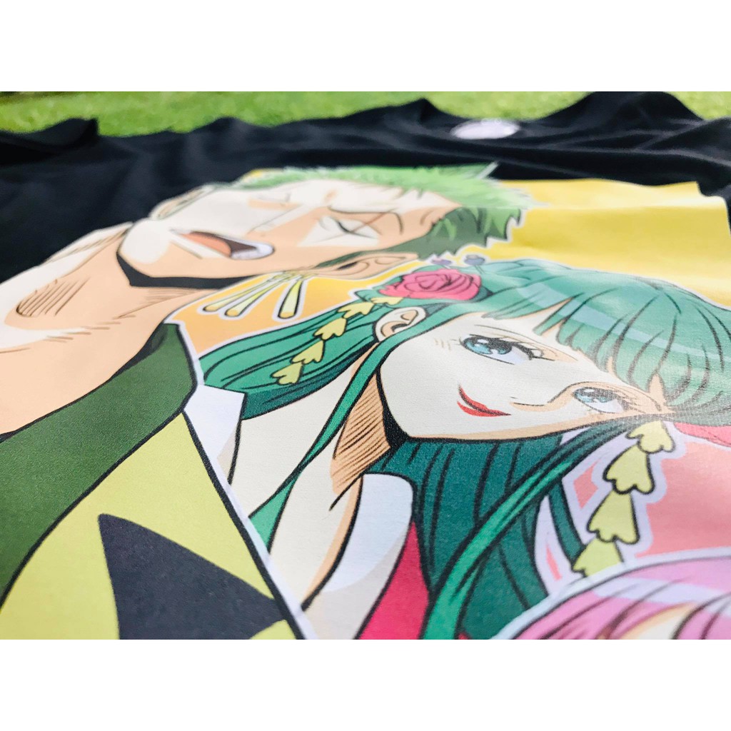 Tshirt ZoroJuro X Komurasaki One Piece Mugiwara Manga Premium