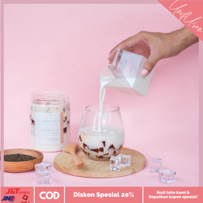

⭐COD⭐ Thai Tea Jelly with Milk - PRE ORDER