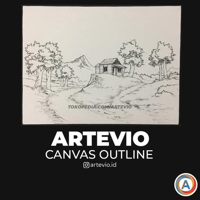 

Ready Stok! Kanvas Lukis Outline Spesial Pemandangan Uk.30X40 Terpercaya