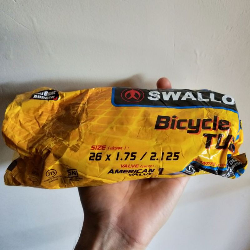 Ban dalam Sepeda Swallow 26 x 1.75 / 2.125 bukan Kenda / CST / MAXXIS