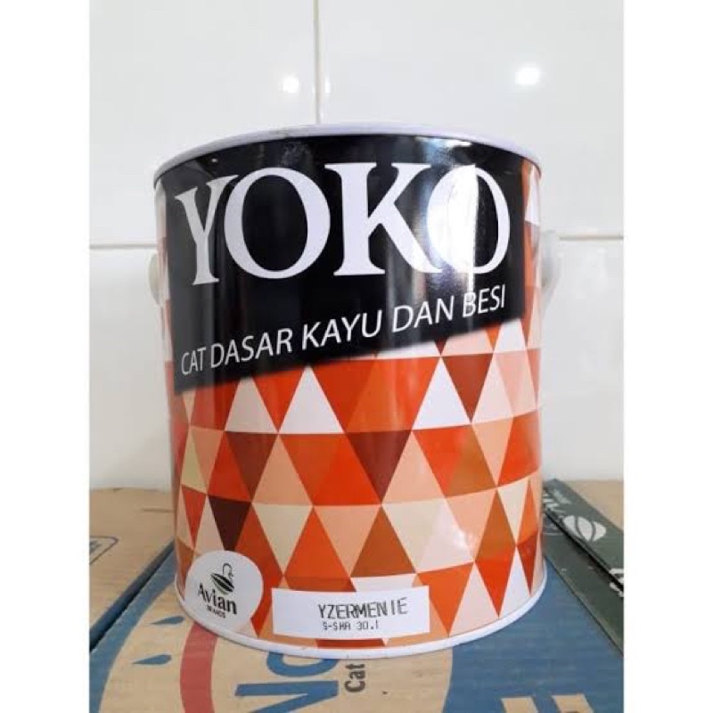 Yoko Yzermenie Cat Dasar Besi 3,5 Kg Cat Meni Besi Avian brands
