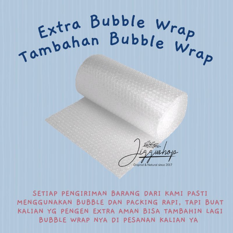 

Extra Bubble Wrap | Tambahan packing Bubble Wrap untuk Paket Anda