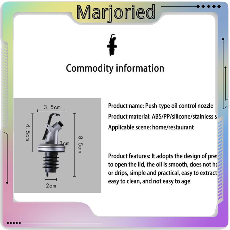 Tutup Botol Kecap Madu Sirup Minyak / Bottle Pourer Ada Tutup / Dumper Oli Anti Bocor-MJD