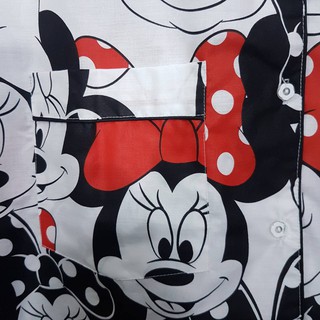  Baju  Tidur  XL  fit XXL Piyama Wanita MICKEY Mouse Katun 