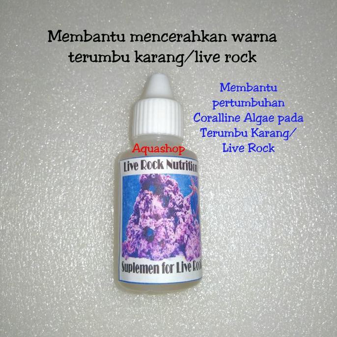 MURAH LIVE ROCK COLOR NUTRITION REEF SAFE PLUS TRACE ELEMENT TERUMBU KARANG