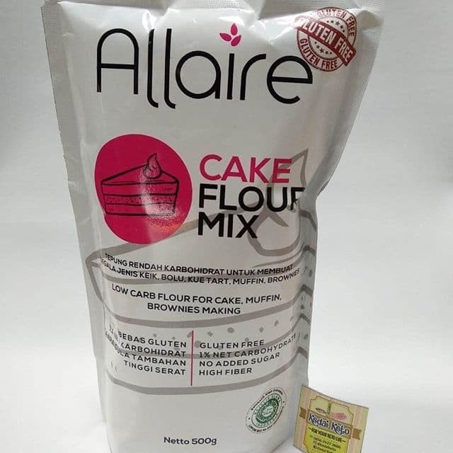 

Allaire Cake flour, tepung keto khusus cake