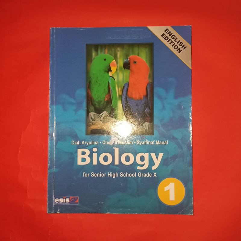 buku pelajaran bahasa Inggris biology SMA kelas 1