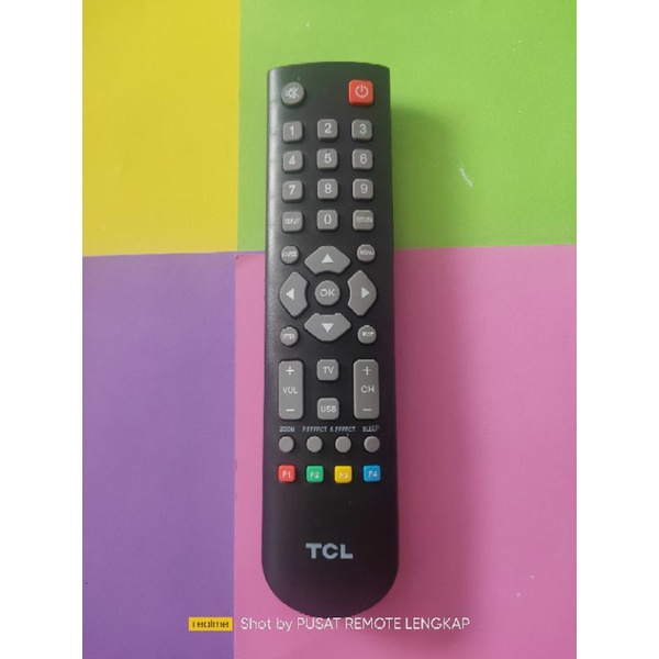 Remote TV LED LCD TCL 3D Oval Original Grade. langsung pakai tombol empuk