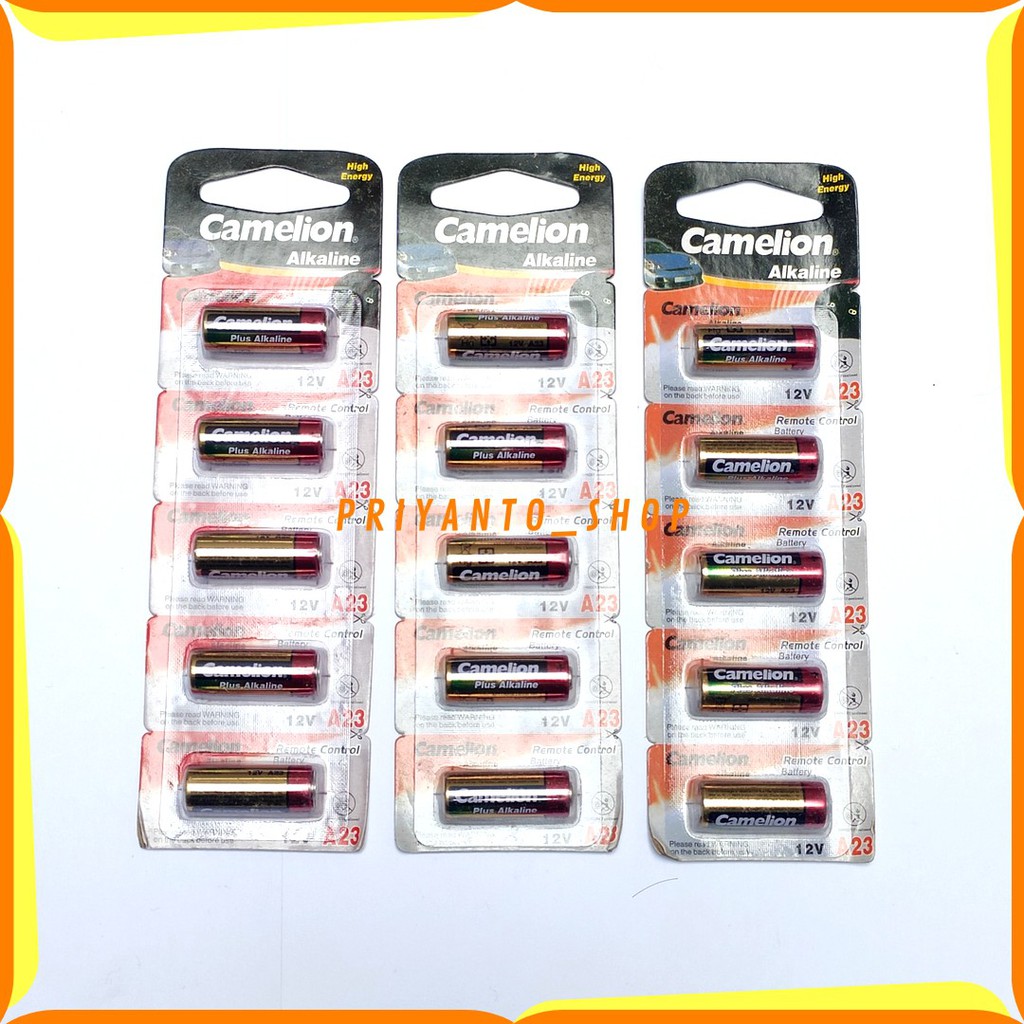 BATTERY BATREI 23A 12V A23 V23GA MN21 L1028 ALKALINE ORIGINAL 1 PCS