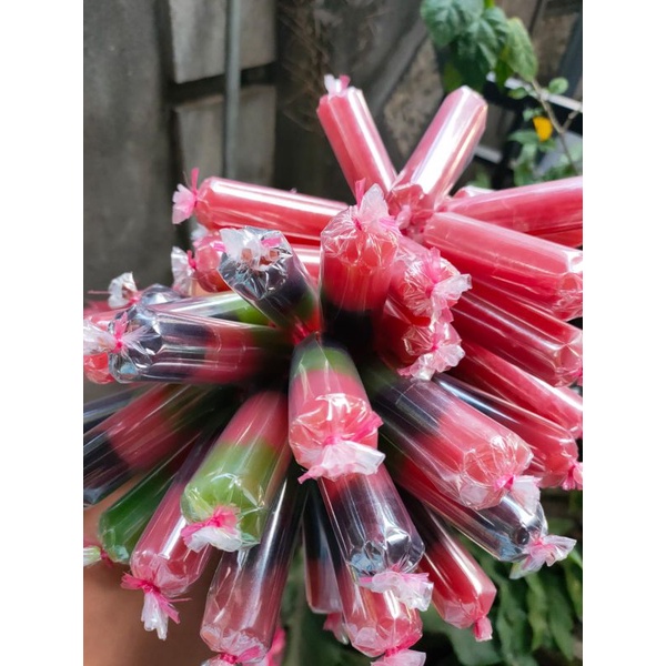 

Dodol Penglat Pelangi dan daun jagung enak