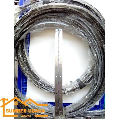 Su Engsel Piano / Engsel Panjang Meteran / Engsel Lemari Per 3 Meter