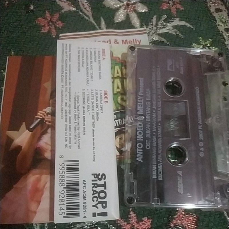 Kaset pita Anto Hoed &amp; Melly : Ost Bukan Bintang Biasa