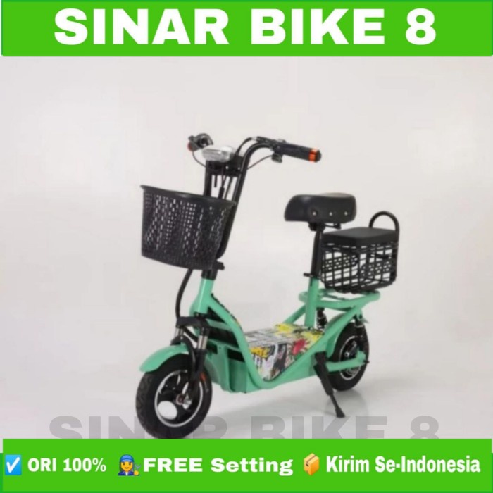 Sepeda Listrik Scooter Listrik COULEUR E-Scooter