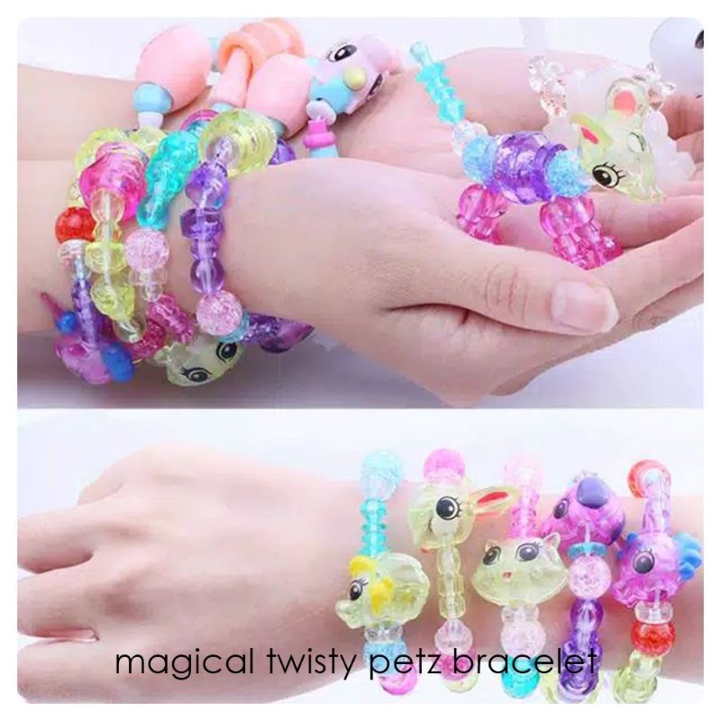 Gelang Unicorn Twisty Pets/Gelang Cantik/Gelang bisa berubah jadi Animal