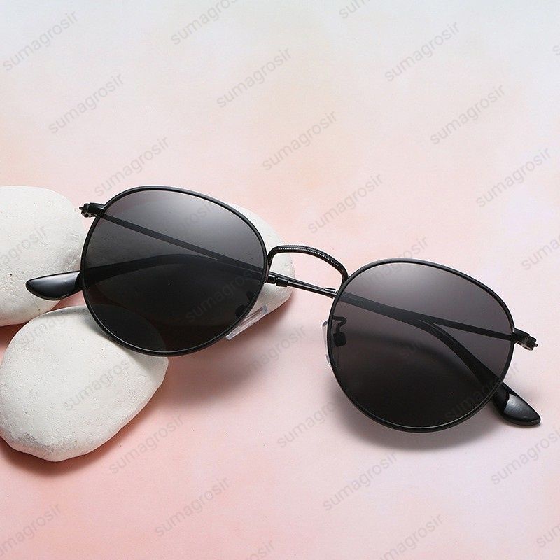 (Bisa COD) Kacamata Hitam Fashion Korea Sunglasses Riben Pilot