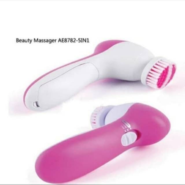 Alat facial 5 fungsi baterai alat brus