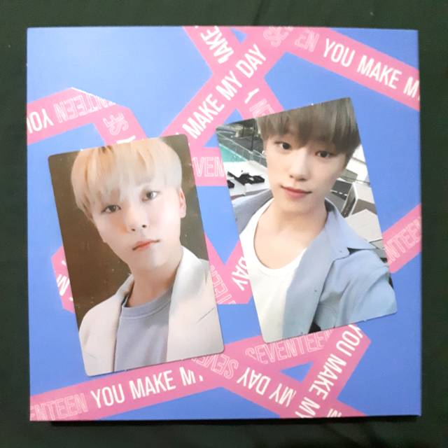 Seventeen YMMD seungkwan and dino photocard