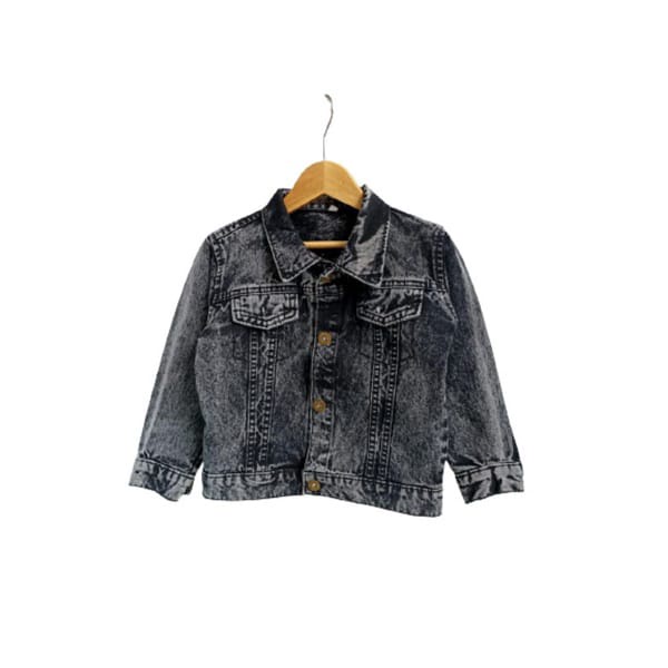 JACKET JEANS ANAK LEVIS 1-11 TAHUN-SNOW WASHING TAHUN UNISEX-JACKET JEANS ANAK ANAK