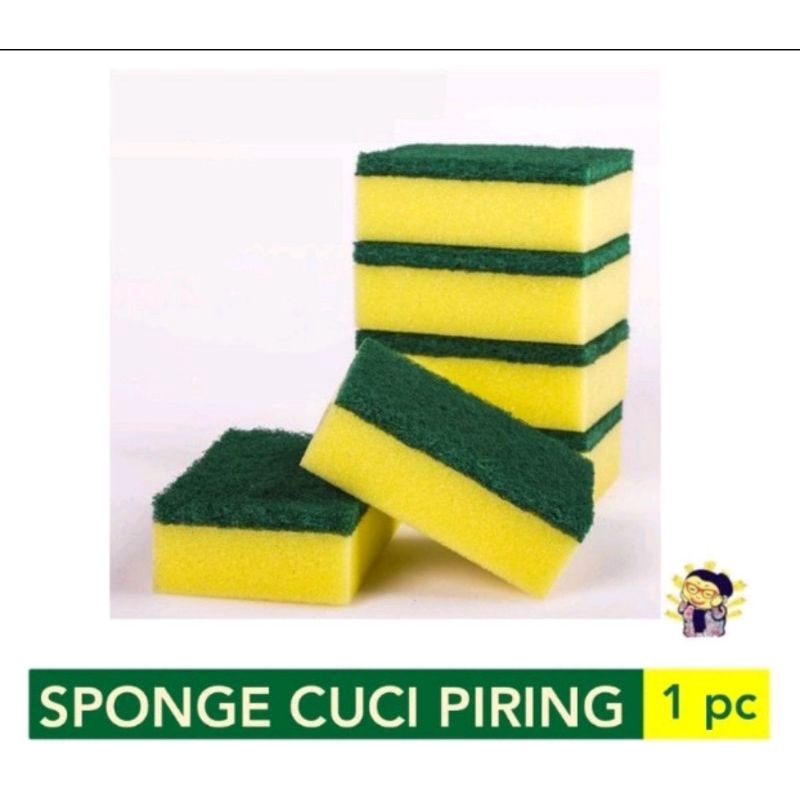 SPONS CUCI PIRING MURAH BERKUALITAS|SPON SPONGE SABUT