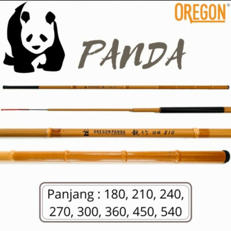 Joran Pancing Tegek OREGON PANDA 180/210/240/270/300/360/450/540