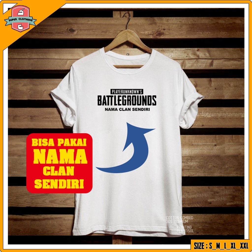BAJU PUBG - KAOS DISTRO PUBG - T-SHIRT PUBG - BAJU KAOS PUBG  - KAOS T-SHIRT PUBG