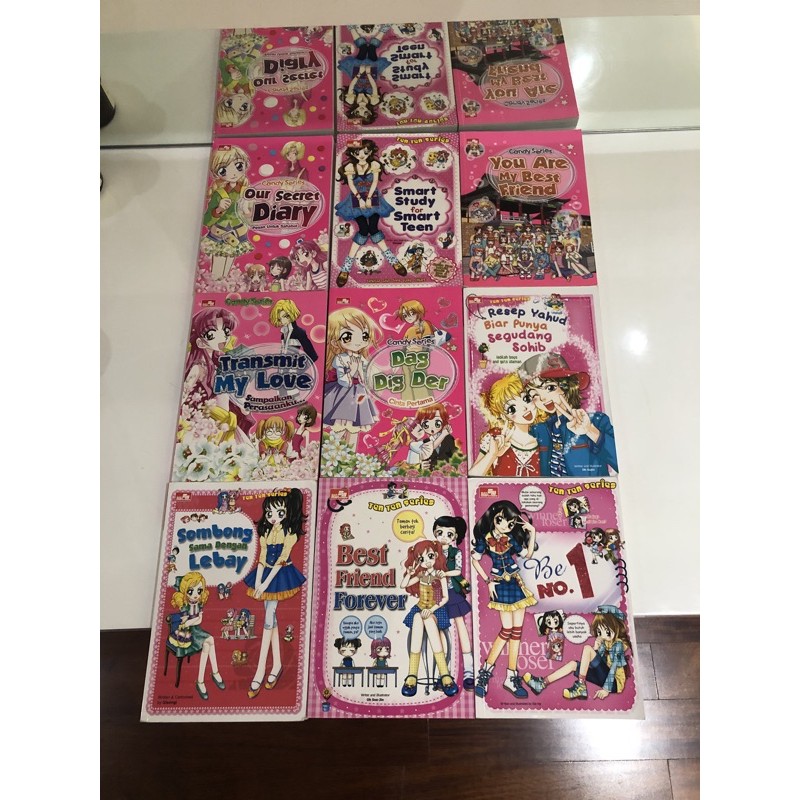 Buku Ten Ten series dan Candy series