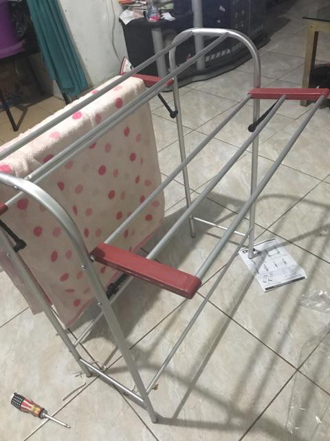Jemuran Handuk Aluminium Warna