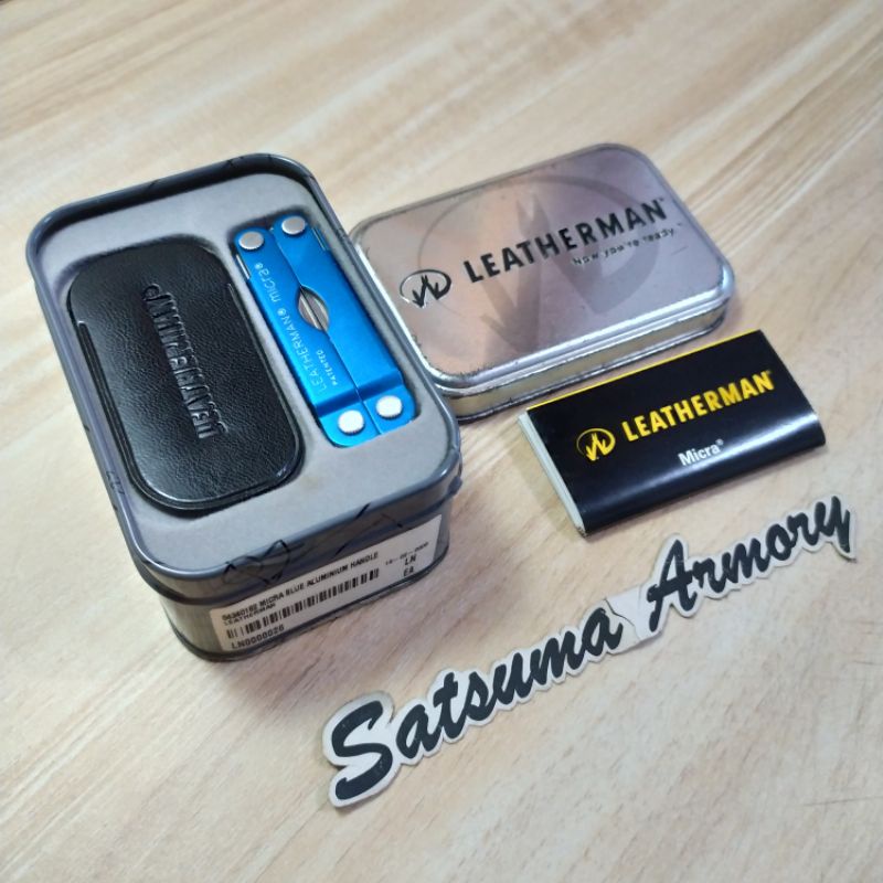 Leatherman Micra Blue Tin Can