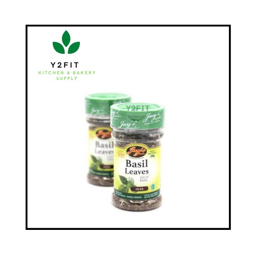 

Y2fit JAYS BASIL LEAVES 20 GR - JAYS DAUN BASIL ITALIAN SEASONING HALAL