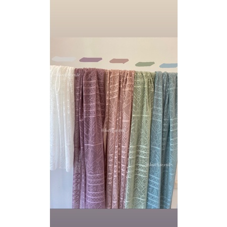 Kain Kebaya Brokat Kain Brokat Meteran Kain Brokat Motif Salur Ethnix