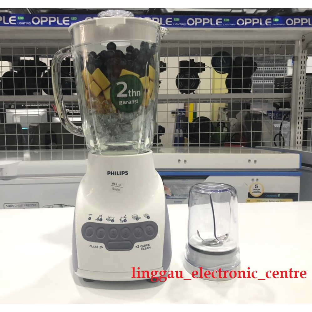 Blender Philips HR 2116 Kaca / Blender Philips Kaca MUrah