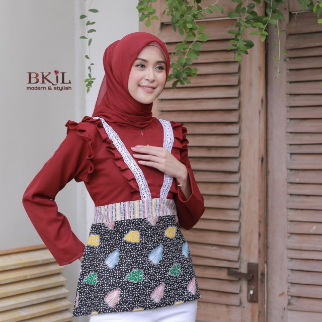 Cople Kemeja Panjang 2572. // Tiffany Series Jumbo