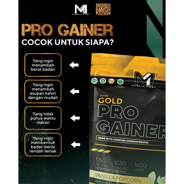 

M1 Pro Gainer