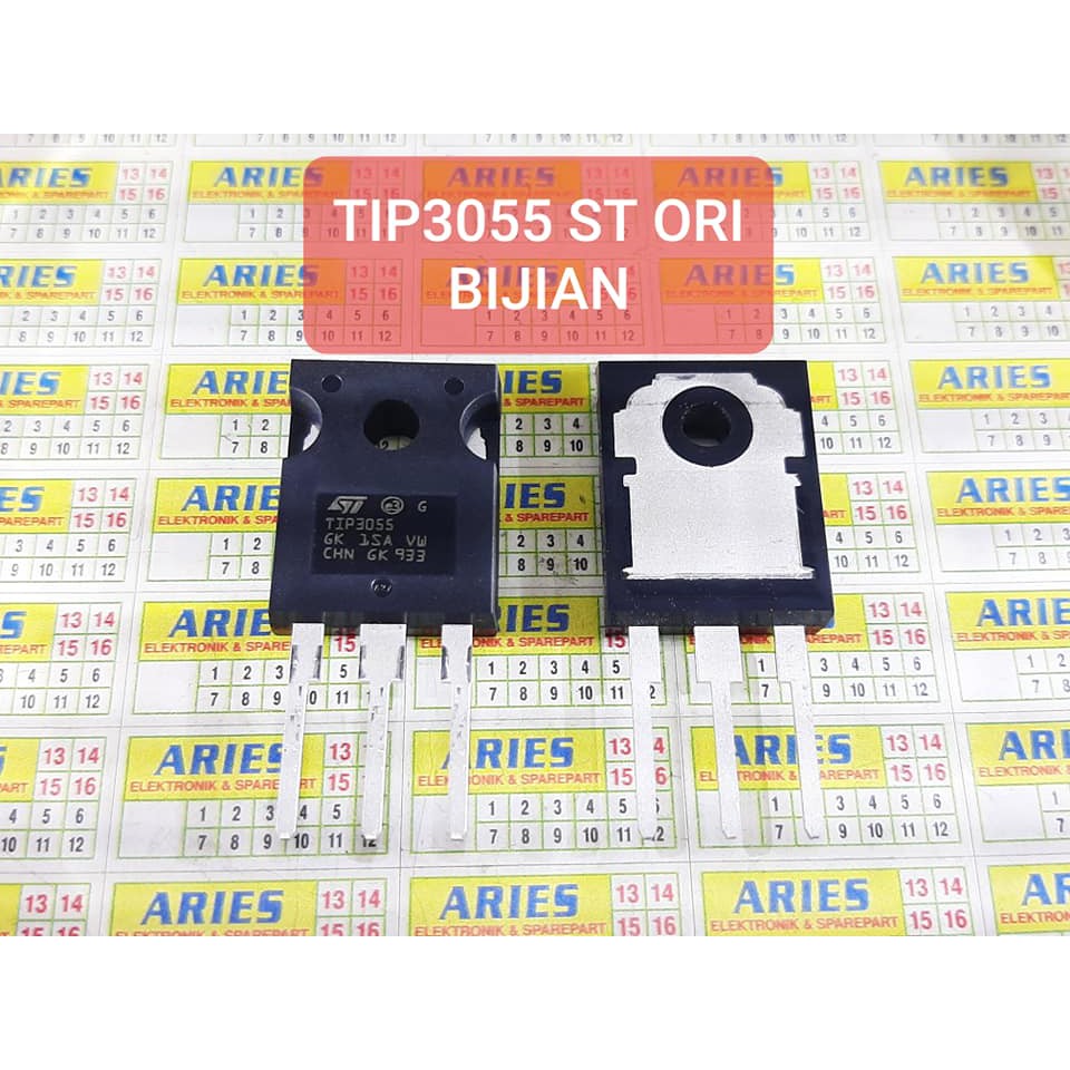 TRANSISTOR TIP3055 ORI TIP 3055 BIJIAN ORIGINAL