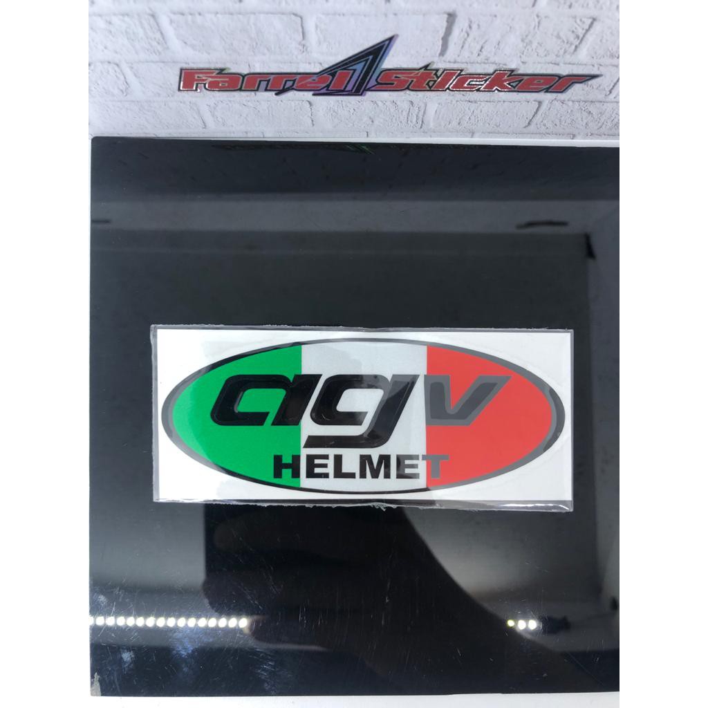 Stiker helm sticker helmet agv 2